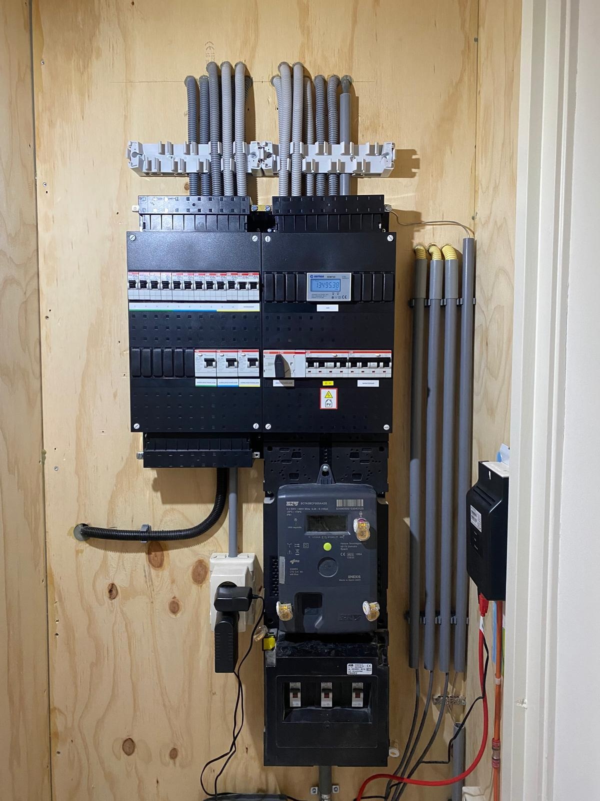 Uitbreiding groepenkast 3-fase